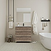 Conjunto de mueble de baño Inter (Ancho: 80 cm, Nebraska, 3 pzs.) | BAUHAUS