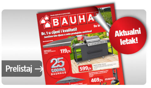 BAUHAUS - letak Travanj 2025