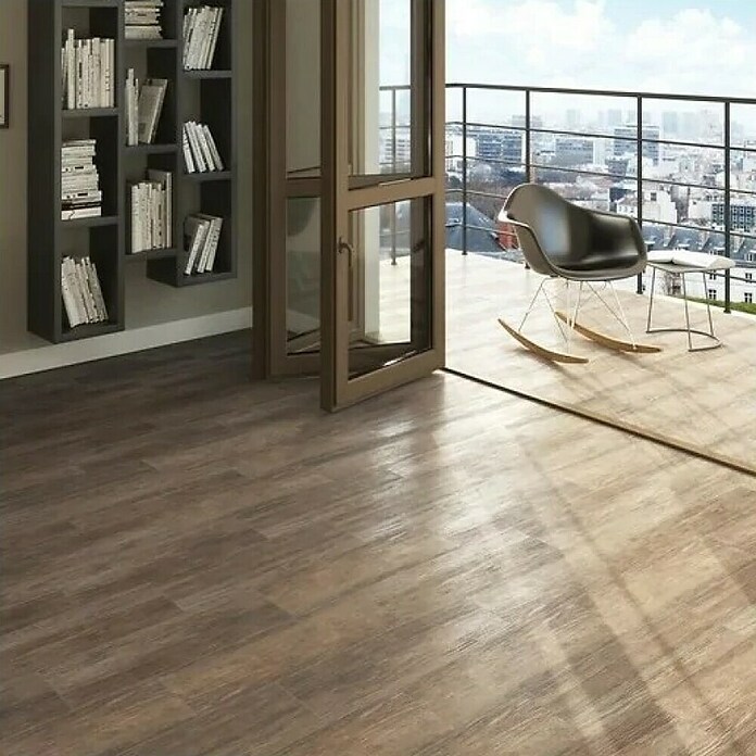 Cersanit Granitogresne ploščice Royalwood Brown  (18,5 x 59,8 cm, Mat) | Kamnite ploščice | Talne ploščice | Ploščice | Izdelki | BAUHAUS