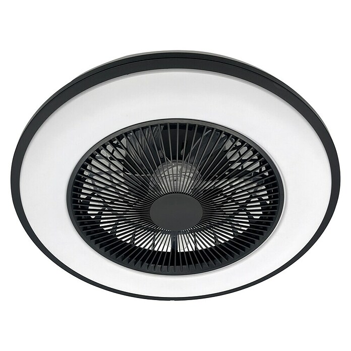 Ferotehna Stropni ventilator Natalie  (Črna, Premer: 48,6 cm, 15 W) | 3438 - Deckenventilatoren Marke | CBLA - Ventilatoren Marke | CBL - Ventilatoren | CB - Elektroinstallation | C - Elektro | BAUHAUS