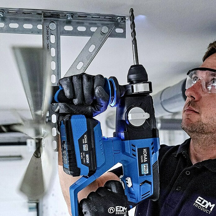 Koma Tools PRO Series Martillo combinado de batería (20 V, Sin batería, 4 Ah - 5 Ah, 1,8 J, Número máx. de impactos: 5.500 /min) | BAUHAUS
