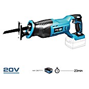 Koma Tools PRO Series Sierra de sable de batería (20 V, 1 batería, 2 Ah, Longitud de carrera: 25,4 mm, 2.800 /min) | BAUHAUS