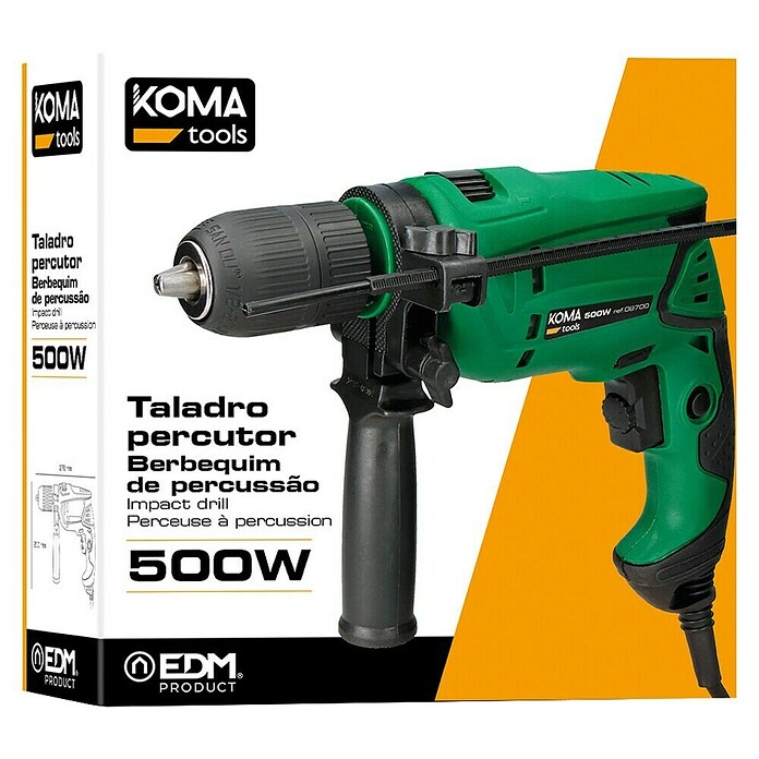 Koma Tools Taladro percutor 08700 (500 W, 2.600 r.p.m.) | BAUHAUS