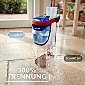 Vileda Reinigungssystem & Eimer H2PRO Flat Mop System (1 x Flachwischer, 1 x Eimer mit Zweitanksystem, 1 x Wischbezug) | BAUHAUS