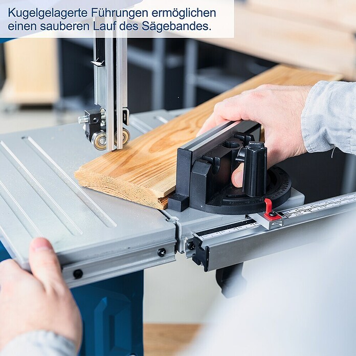 Scheppach Bandsäge HBS 261 (550 W, Durchlasshöhe: 130 mm, Durchlassbreite: 245 mm) | BAUHAUS