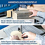 Scheppach Bandsäge HBS 261 (550 W, Durchlasshöhe: 130 mm, Durchlassbreite: 245 mm) | BAUHAUS