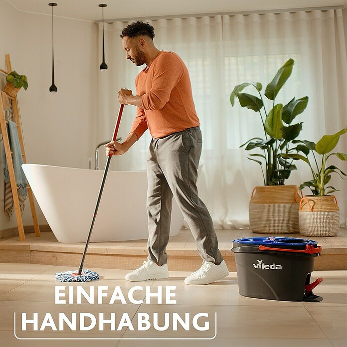 Vileda Set de limpieza H2PRO Spin Mop System (3 pzs., null) | BAUHAUS