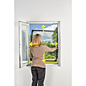 Easy Maxx Insektenschutzfenster (B x H: 115 x 135 mm, Montage Insektengitter: Klemmen, Farbe Rahmen: Weiß) | BAUHAUS