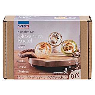 Glorex Bastel-Set Giessharz Kugel (10 -tlg.)