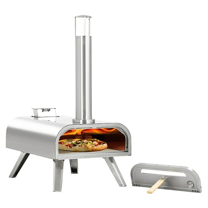 Bighorn Pizzaoven 16” (Werkt op pellets, l x b x h: 82 x 46 x 92,5 cm) | BAUHAUS