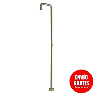 Imex Poolimex Ducha de jardín Utah (236 cm, Acero inoxidable, Moka)