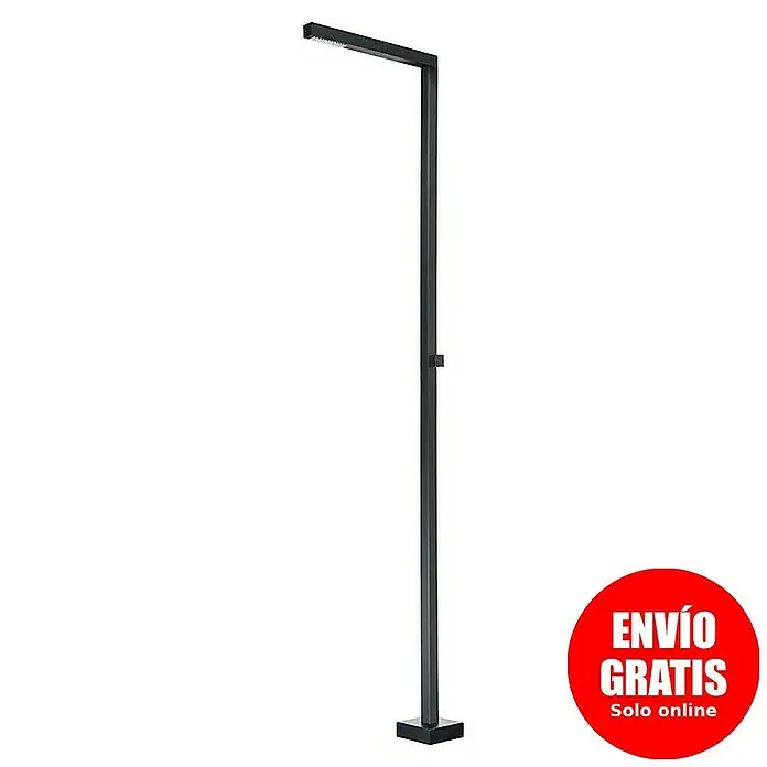 Imex Poolimex Ducha de piscina Alabama - 225 cm, Acero inoxidable, Negro mate - Lámpara negra moderna para exteriores, perfecta para jardines y terrazas. Envío gratis solo online.