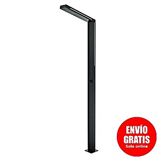 Imex Poolimex Ducha de piscina Sense (225 cm, Acero inoxidable, Negro mate)
