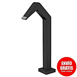 Imex Poolimex Cascada de agua Niagara (L x An x Al: 5,5 x 6 x 68 cm, Acero inoxidable, Negro mate)