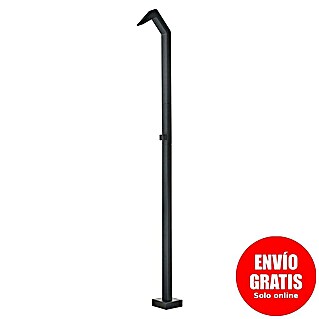 Imex Poolimex Ducha de piscina Niagara (218 cm, Acero inoxidable, Negro mate)