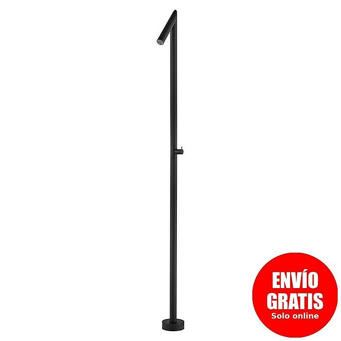 Imex Poolimex Ducha de piscina Oklahoma (201 cm, Acero inoxidable, Negro mate) | BAUHAUS