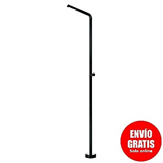 Imex Poolimex Ducha de piscina Texas (220 cm, Acero inoxidable, Negro mate)