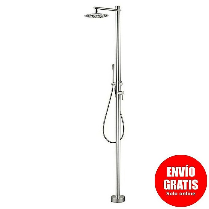 Imex Poolimex Ducha de jardín Kansas (220 cm, Acero inoxidable, Cromo) | BAUHAUS