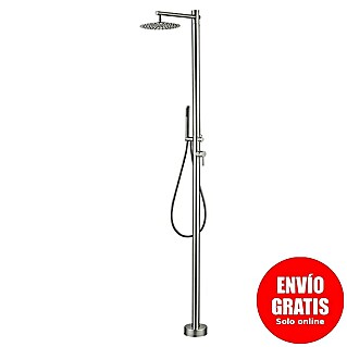 Imex Poolimex Ducha de jardín Kansas (220 cm, Acero inoxidable, Cromo)