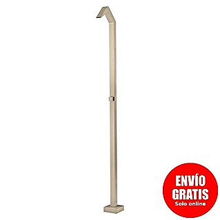 Imex Poolimex Ducha de jardín Niagara (218 cm, Acero inoxidable, Moka)
