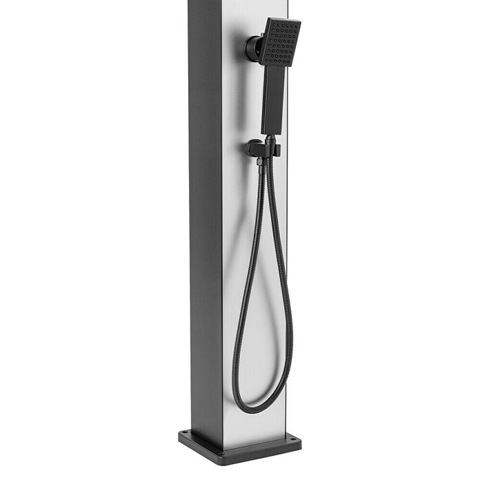 Steinbach Solardusche (Höhe: 220 cm, Schwarz/Weiß, 40 l) | BAUHAUS