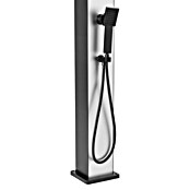 Steinbach Solardusche (Höhe: 220 cm, Schwarz/Weiß, 40 l) | BAUHAUS