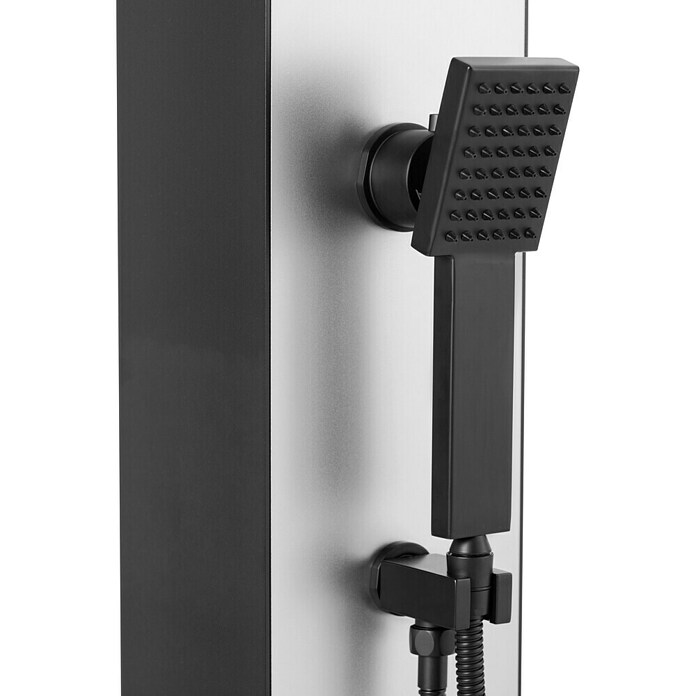 Steinbach Solardusche (Höhe: 220 cm, Schwarz/Weiß, 40 l) | BAUHAUS