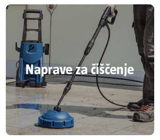Visokotlačni čistilec z priključkom za čiščenje tal