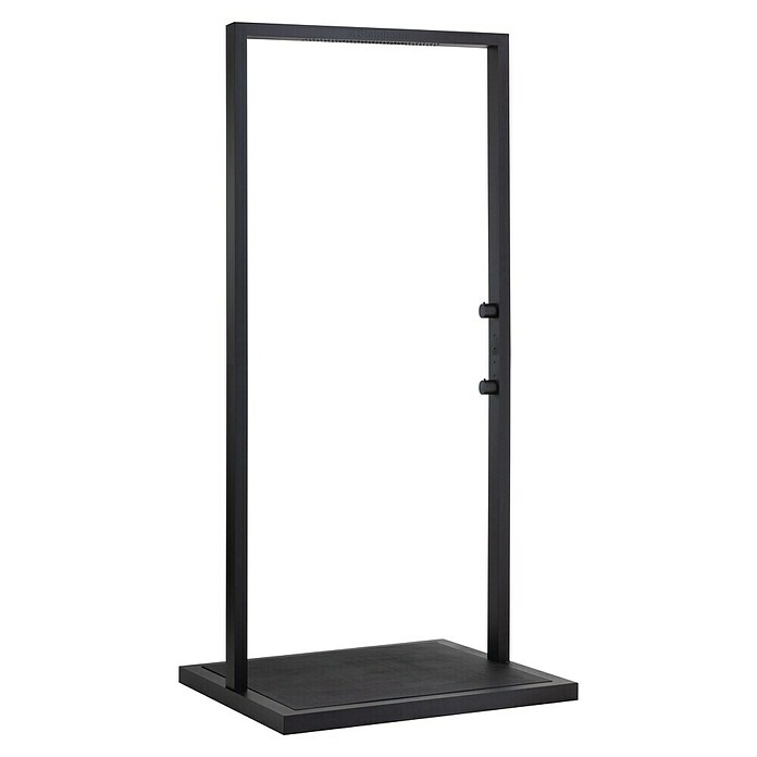 Steinbach Solardusche The Gate (Höhe: 220 cm, Aluminium, Schwarz, 30 l) | BAUHAUS