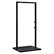 Steinbach Solardusche The Gate (Höhe: 220 cm, Aluminium, Schwarz, 30 l) | BAUHAUS