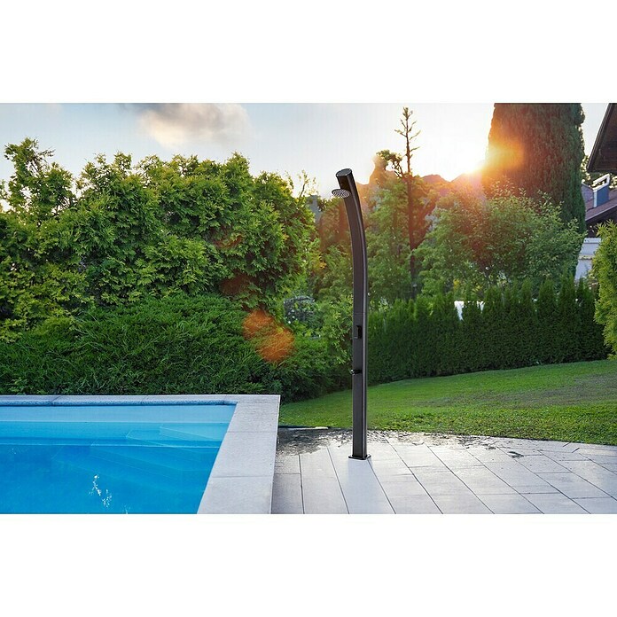Steinbach Solardusche Compact (Höhe: 221,4 cm, Schwarz, 25 l) | BAUHAUS