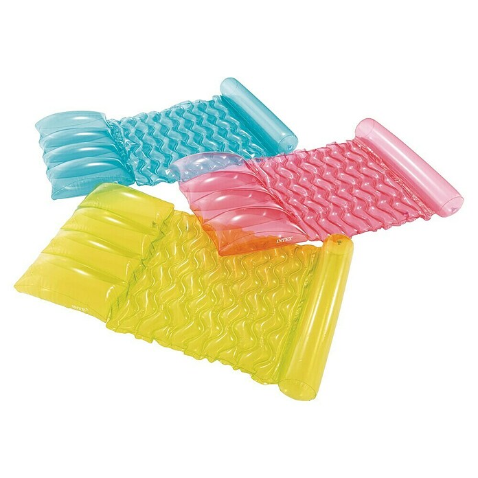 Intex Luftmatratze (L x B: 137 x 86 cm, Sortiert in Gelb, Pink, Blau) | BAUHAUS