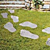 Gehwegplatte Betonfüße Feet (Grau, 53 x 30 x 5 cm, Beton)