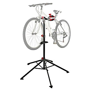 Stalak za popravak bicikla (Prikladno za: Okvir bicikla s Ø 25 – 40 mm, Podešavanje po visini: 108 cm - 190 cm, 30 kg)