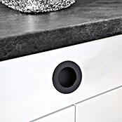 Siro Školjkasti ročaj  (Ø x V: 40 x 16 mm, Jeklo, Črna) | 1188 - Garderoben | AAEE - Garderoben | AAE - Beschläge | AA - Eisenwaren | A - Eisenwaren | BAUHAUS