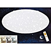 Led-plafondlamp (80 W, Warm wit, Ø x h: 80 x 12,5 cm, Wit)