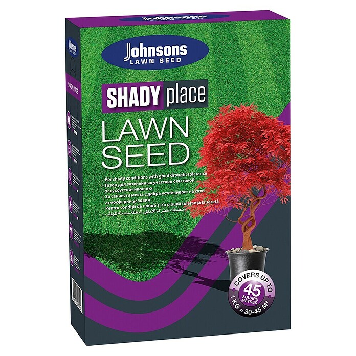 DLF Travna semena Johnsons Shady Place  (1 kg, 30 m² - 45 m²) | 8125 - Rasensamen Marke | IBYA - Sämereien | IBY - Sämereien | IB - Grünpflanzen/Sämereien | I - Stadtgarten | BAUHAUS