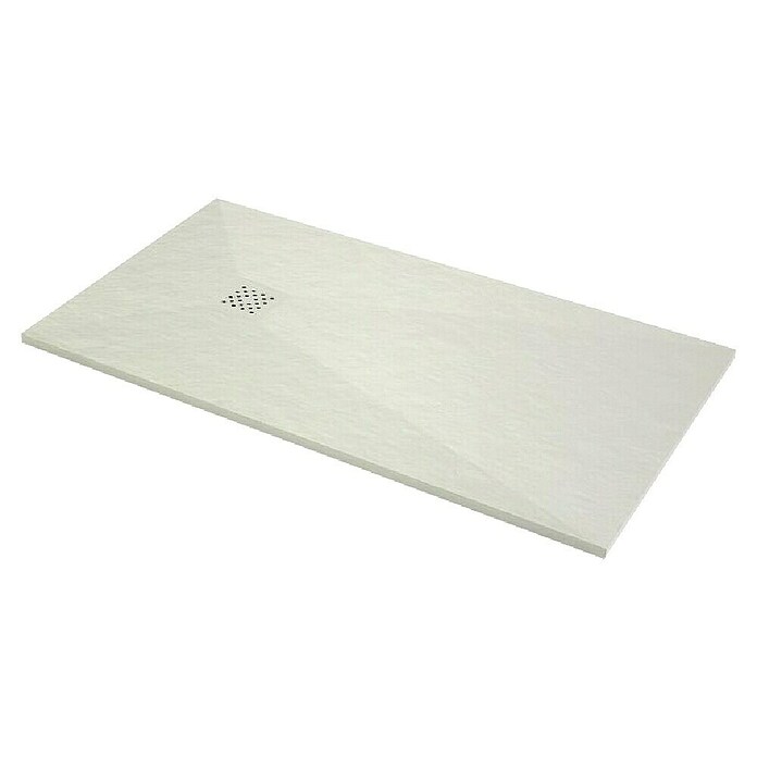 Plato de ducha aligerado Terra (L x An: 90 x 90 cm, Carga mineral, Crema) | BAUHAUS