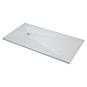 Plato de ducha aligerado Terra (L x An: 70 x 250 cm, Carga mineral, Blanco) | BAUHAUS