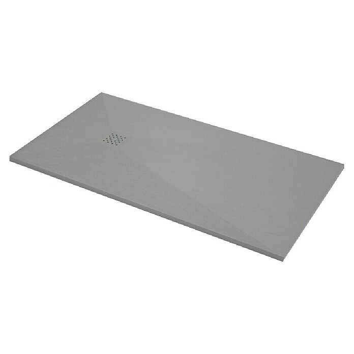 Plato de ducha aligerado Terra (L x An: 70 x 210 cm, Carga mineral, Cemento) | BAUHAUS