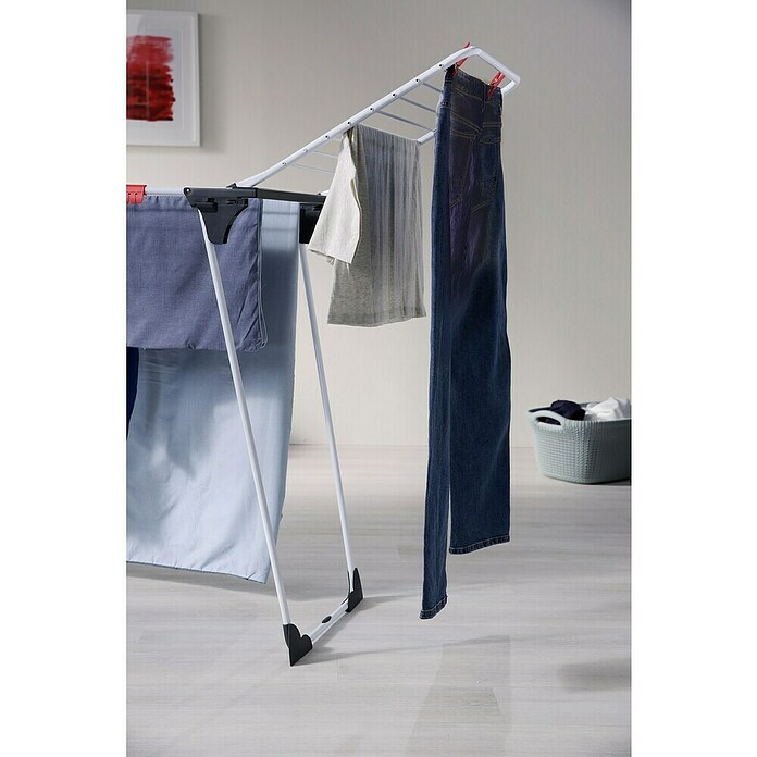Vileda Tendedero con alas Magnum (Longitud cuerda de tender: 24 m, Blanco) | BAUHAUS
