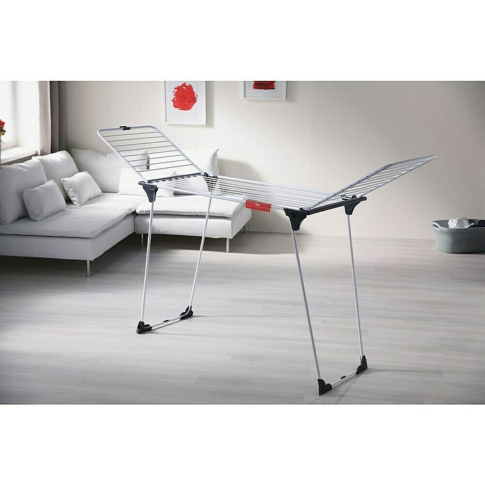 Vileda Tendedero con alas Magnum (Longitud cuerda de tender: 24 m, Blanco) | BAUHAUS