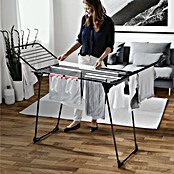 Vileda Flügel-Wäscheständer King Ultimate Black Edition (Länge Wäscheleine: 20 m, Schwarz) | BAUHAUS