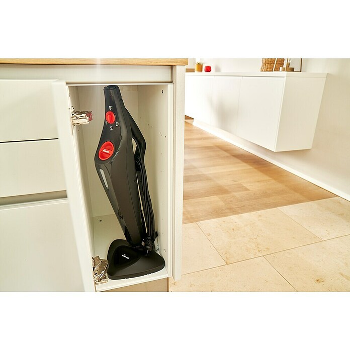 Vileda Steam Dampfreiniger Plus (3 -tlg., 1 x Dampfreiniger, 2 x Ersatzbezug, 1 x Handbuch, 1 x Teppichgleiter, 1 x 250 ml Messbecher) | BAUHAUS