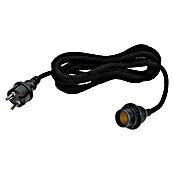 New Garden Cable textil para guirnalda Arteixo (Negro, 5 cm) | BAUHAUS