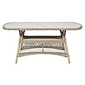 Vila Hven Vrtna miza  (Do x Š x V: 165 x 90 x 74 cm, Peščena) | 8251 - Tische Rattan | ICAA - Sommermöbel Tische | ICA - Sommermöbel | IC - Freizeit im Garten | I - Stadtgarten | BAUHAUS