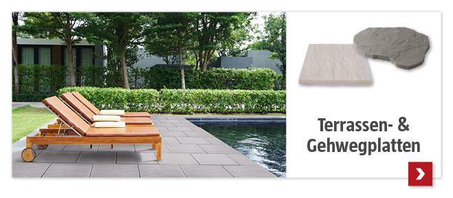 Terrassenplatten & Gehwegplatten