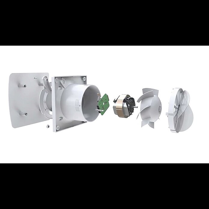 Bosch Wandventilator Fan 1500 (Weiß, 10 cm) | BAUHAUS