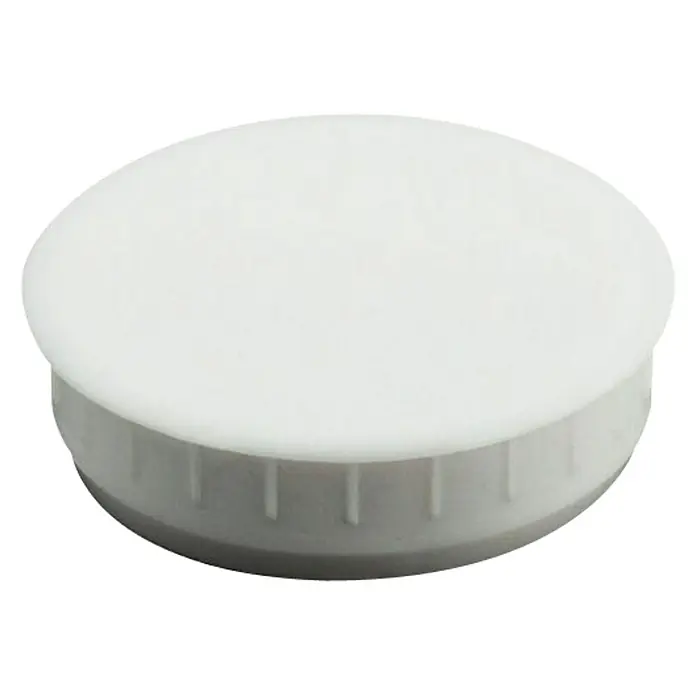 Stabilit Tapón embellecedor - Diámetro cabeza: 38 mm, Blanco - Tapa blanca, ideal para sellar recipientes y proteger de polvo y suciedad. Un accesorio práctico para el uso diario y el almacenamiento.