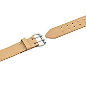 Gürtel (135 cm, Doppelte Gürtelschnalle, Leder)